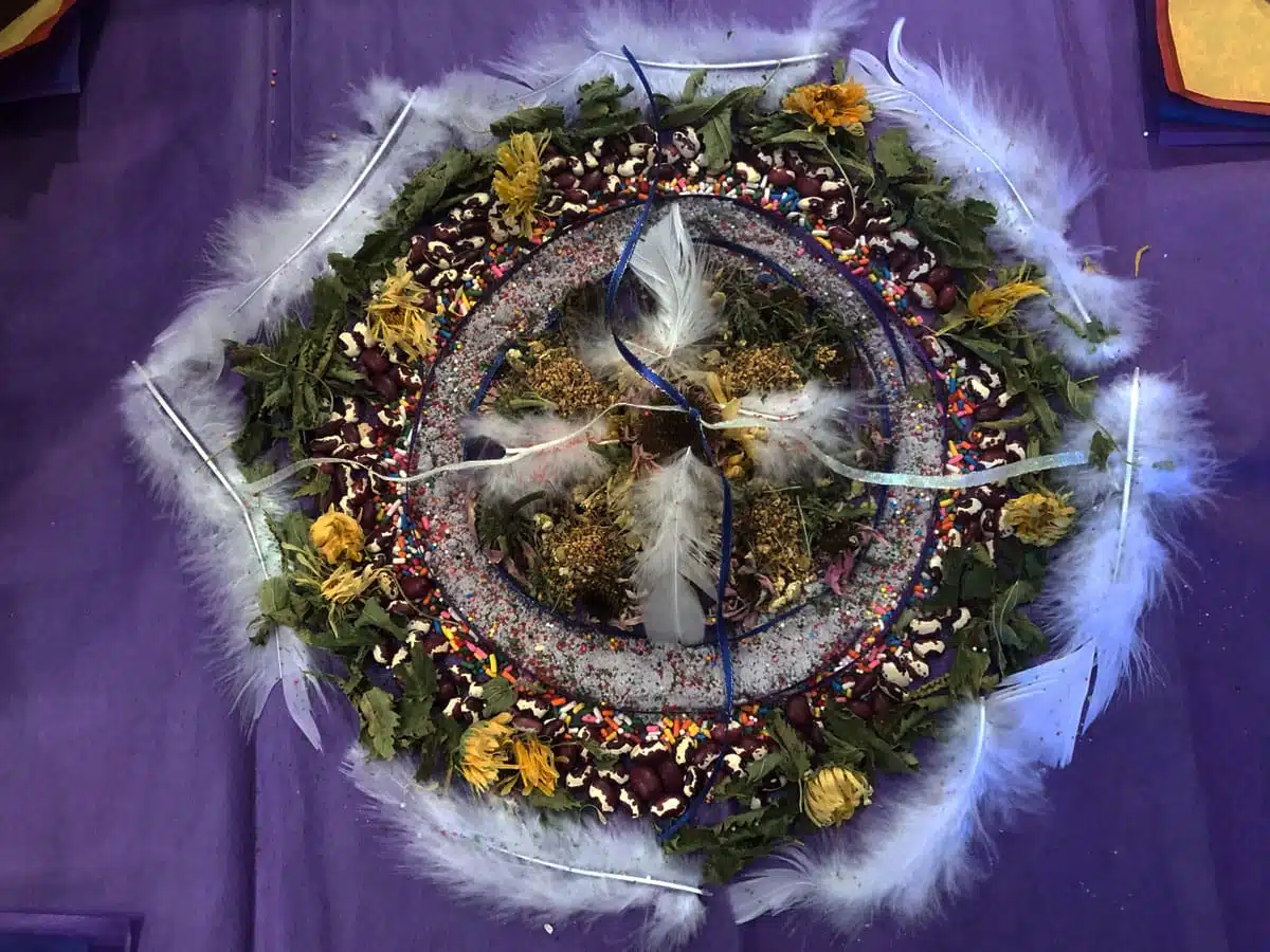 The medicine wheel and the qualities of each cardinal direction.