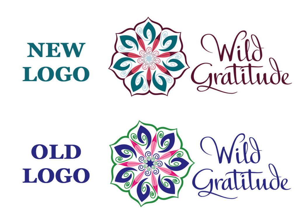 new and old wild gratitude spiritual advisor services logo