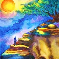 Beginning shamanic journey workshop.